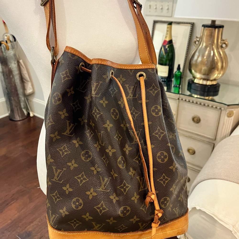 “SOLD*Louis Vuitton Monogram Bucket Bag vintage - Picture 1 of 16